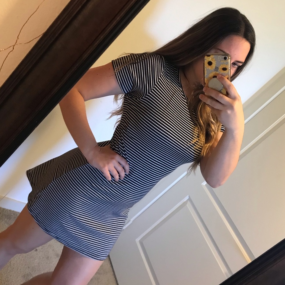 Striped Cotton Dress